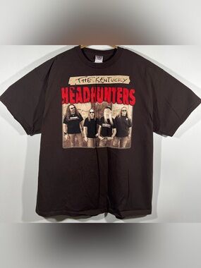 Vintage Y2K The Kentucky Headhunters Concert Tour T Shirt Country Rock Band 2XL